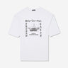 Willy Chavarria Hombre Barcelona Camiseta Cuello Redondo color Blanco sku 553-004450 01 - Foto 1