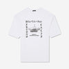 Willy Chavarria Hombre Barcelona Camiseta Cuello Redondo color Blanco sku 553-004450 01 - Foto 1