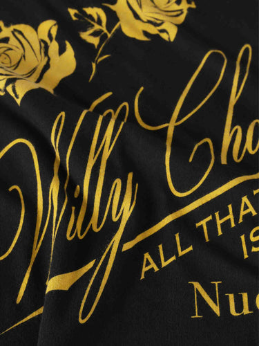 Willy Chavarria Hombre Barcelona Camiseta Label Easy color Negro sku 553-004451 01 - Foto 4