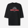 Willy Chavarria Hombre Barcelona Camiseta Oversize Buffalo color Negro sku 553-004452 01 - Foto 1