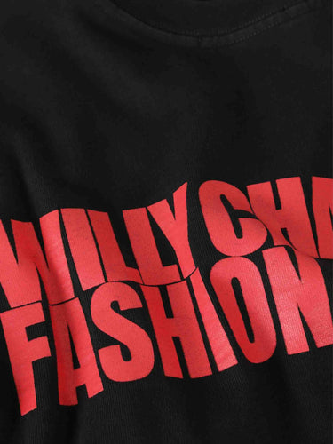 Willy Chavarria Hombre Barcelona Camiseta Oversize Buffalo color Negro sku 553-004452 01 - Foto 4