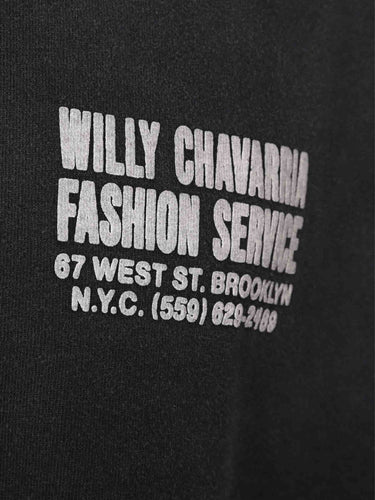 Willy Chavarria Hombre Barcelona Camiseta Oversize Estampado color Negro sku 553-004454 01 - Foto 3