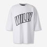Willy Chavarria Hombre Barcelona Camiseta Cuello Redondo color Blanco sku 553-004455 01 - Foto 1