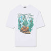 Willy Chavarria Hombre Barcelona Camiseta Cuello Redondo color Blanco sku 553-004456 01 - Foto 1