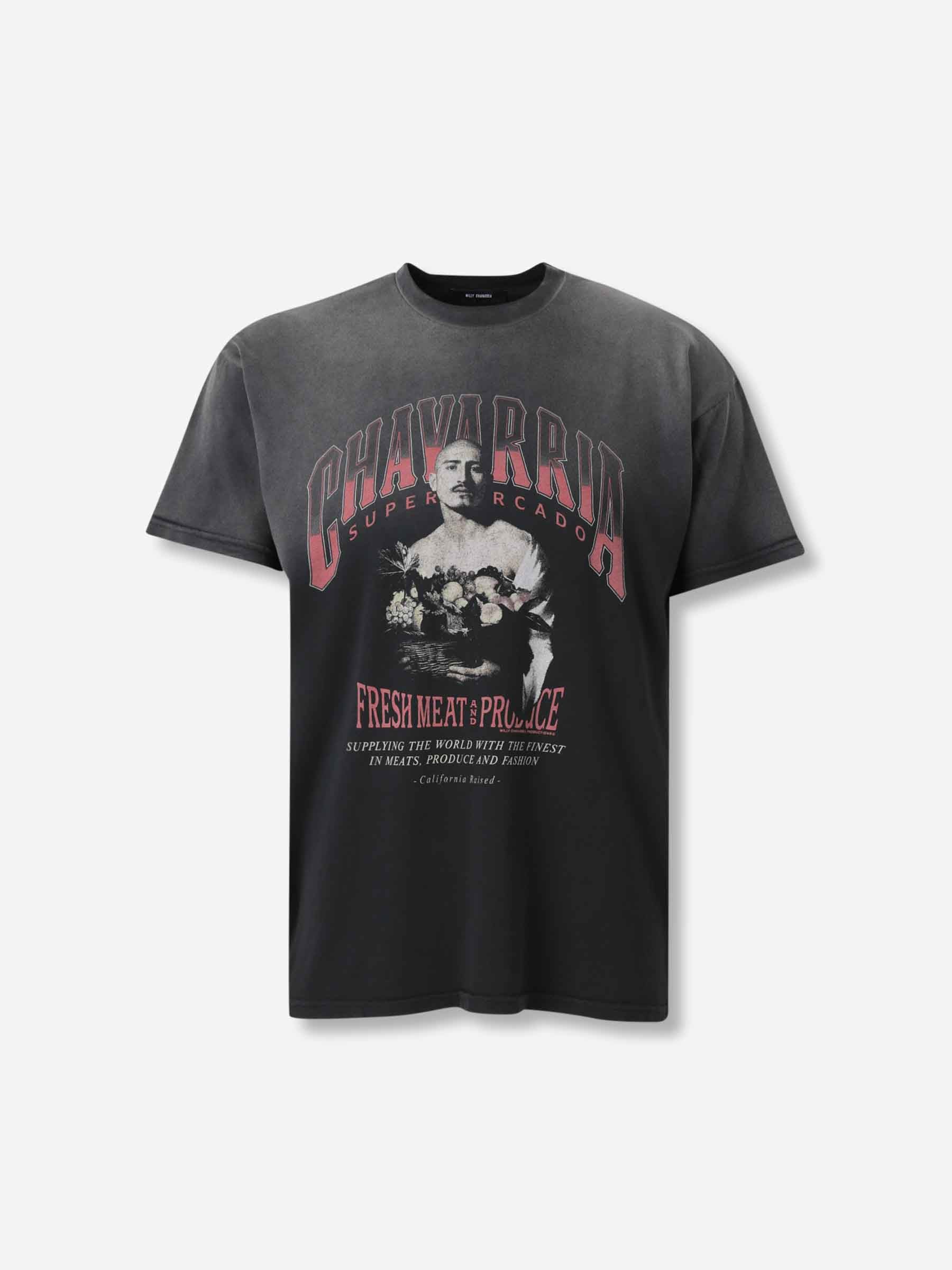Willy Chavarria Hombre Barcelona Camiseta San Chachi color Negro sku 553-004457 01 - Foto 1