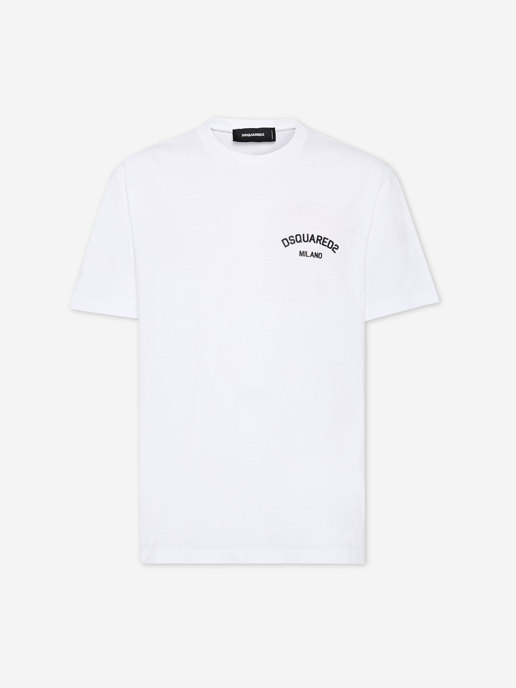 Dsquared2 Hombre Barcelona Camiseta con logo color Blanco sku 553-004463 01 - Foto 1