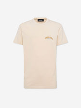 Dsquared2 Hombre Barcelona Camiseta Logo Algodón color Beige sku 553-004465 01 - Foto 1