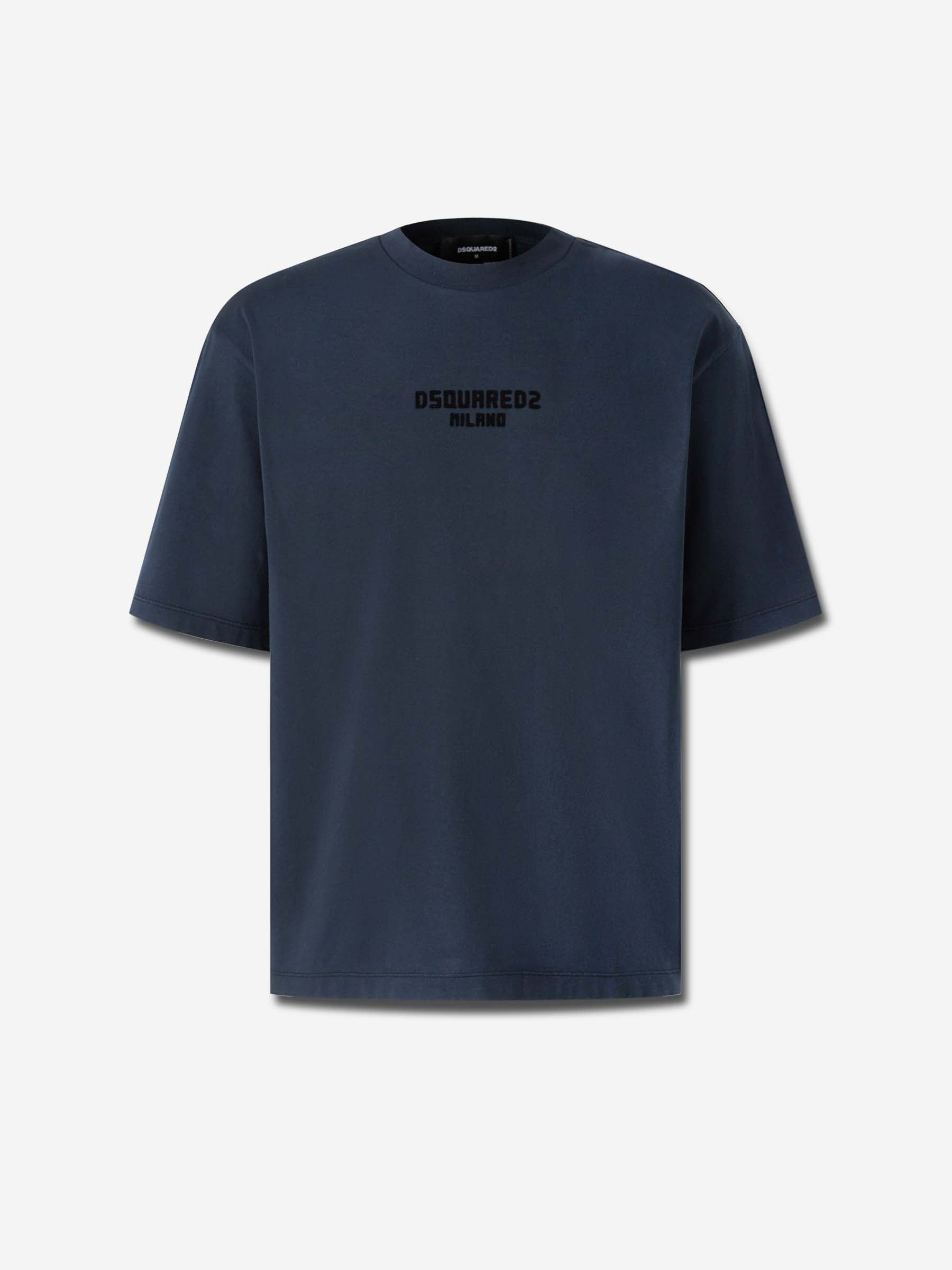 Dsquared2 Hombre Barcelona Camiseta Algodón color Azul Marino sku 553-004468 01 - Foto 1