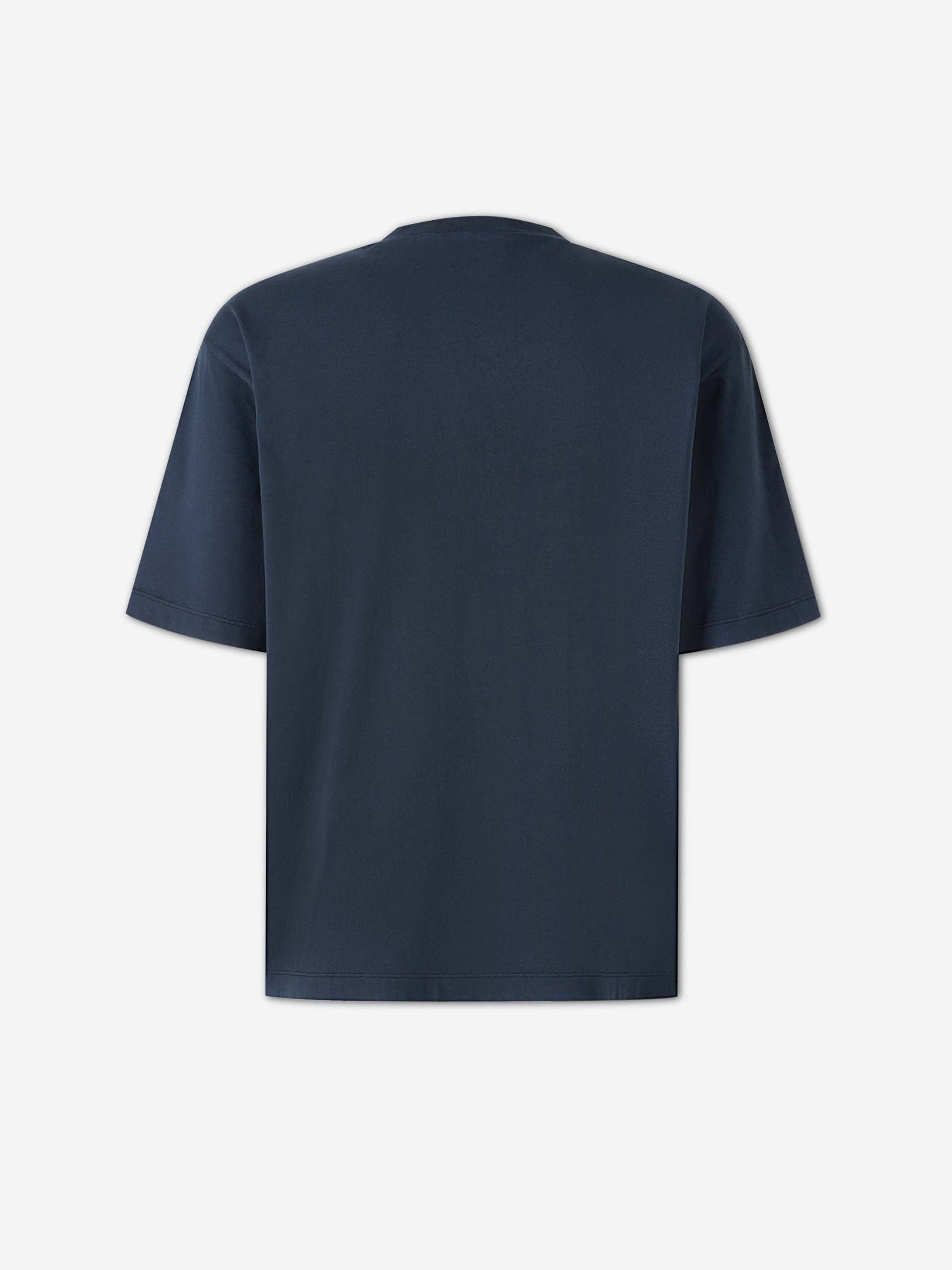Dsquared2 Hombre Barcelona Camiseta Algodón color Azul Marino sku 553-004468 01 - Foto 2