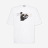 Dsquared2 Hombre Barcelona Camiseta Gráfica Algodón color Blanco sku 553-004472 01 - Foto 1
