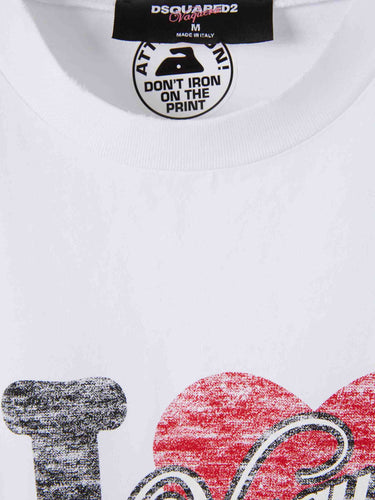 Dsquared2 Hombre Barcelona Camiseta Cuello Redondo color Blanco sku 553-004475 01 - Foto 3