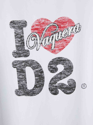 Dsquared2 Hombre Barcelona Camiseta Cuello Redondo color Blanco sku 553-004475 01 - Foto 4