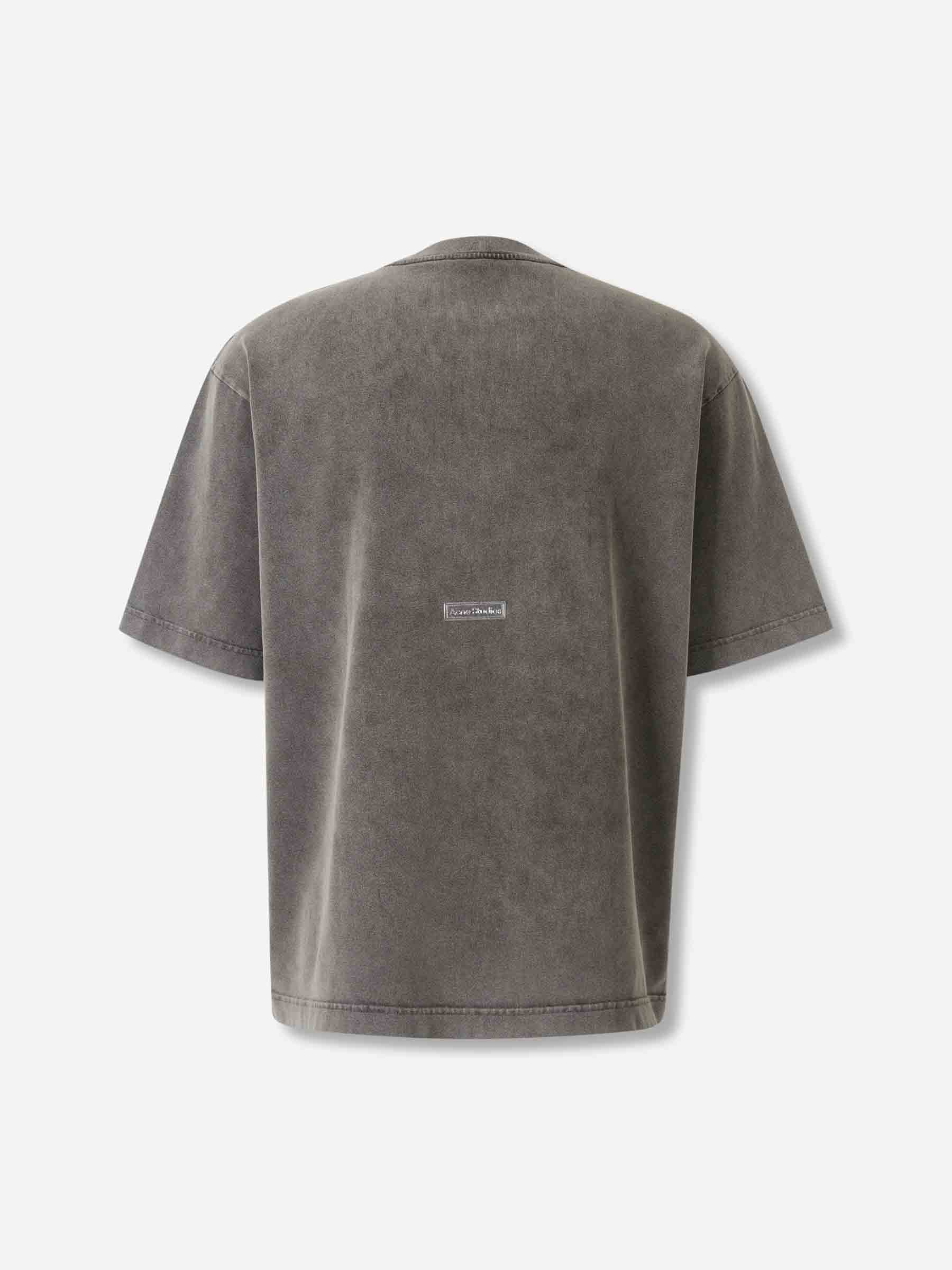 Acne Studios Hombre Barcelona Camiseta Cuello Redondo color Gris sku 553-004481 01 - Foto 2
