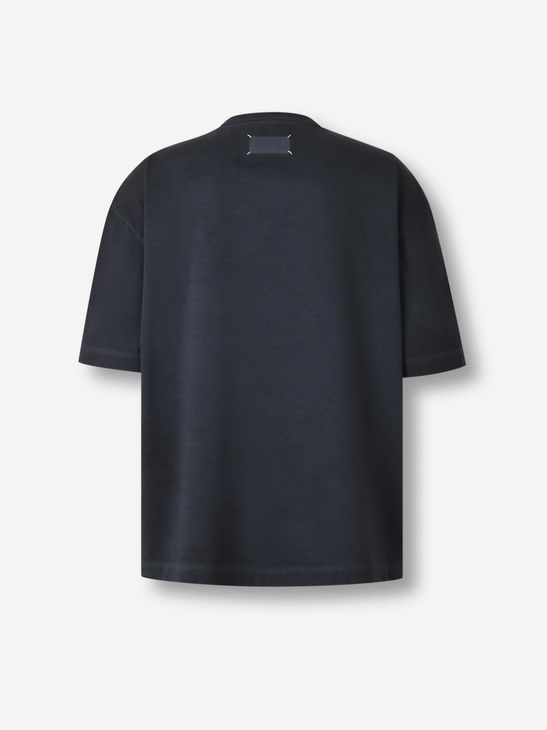 Maison Margiela Hombre Barcelona Camiseta Four Stitches color Negro sku 553-004485 01 - Foto 2