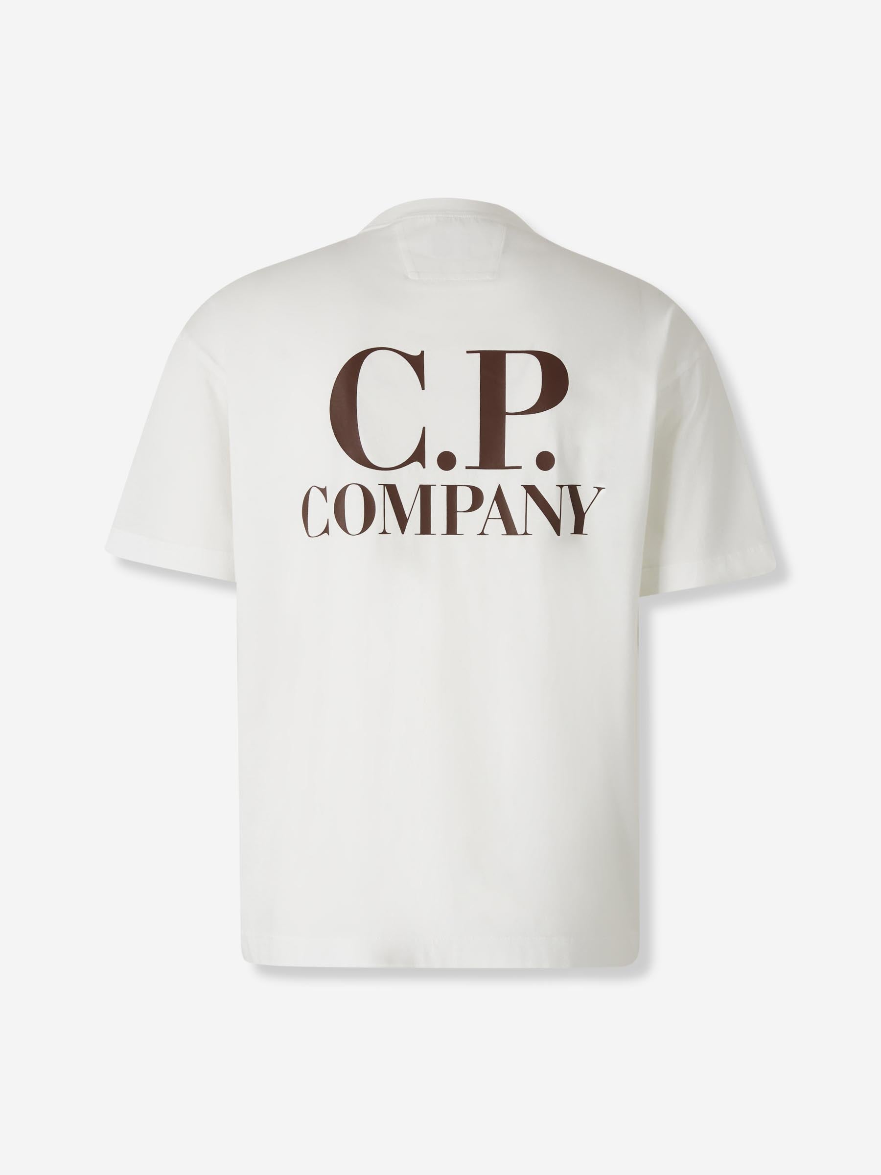 C.P. Company Hombre Barcelona Camiseta Cuello Redondo color Blanco sku 553-004491 01 - Foto 2