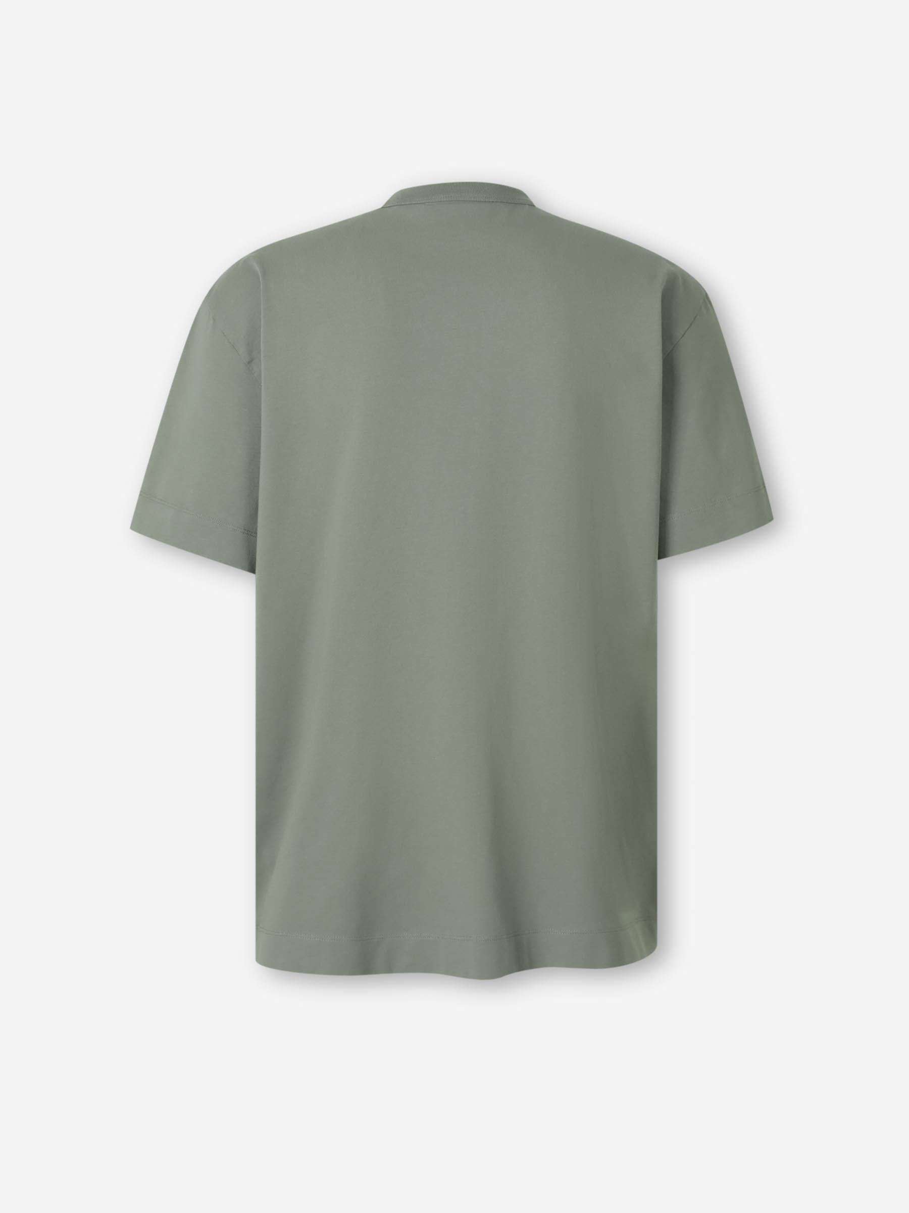 Canada Goose Hombre Barcelona Camiseta Logo Algodón color Verde Manzana sku 553-004497 03 - Foto 2