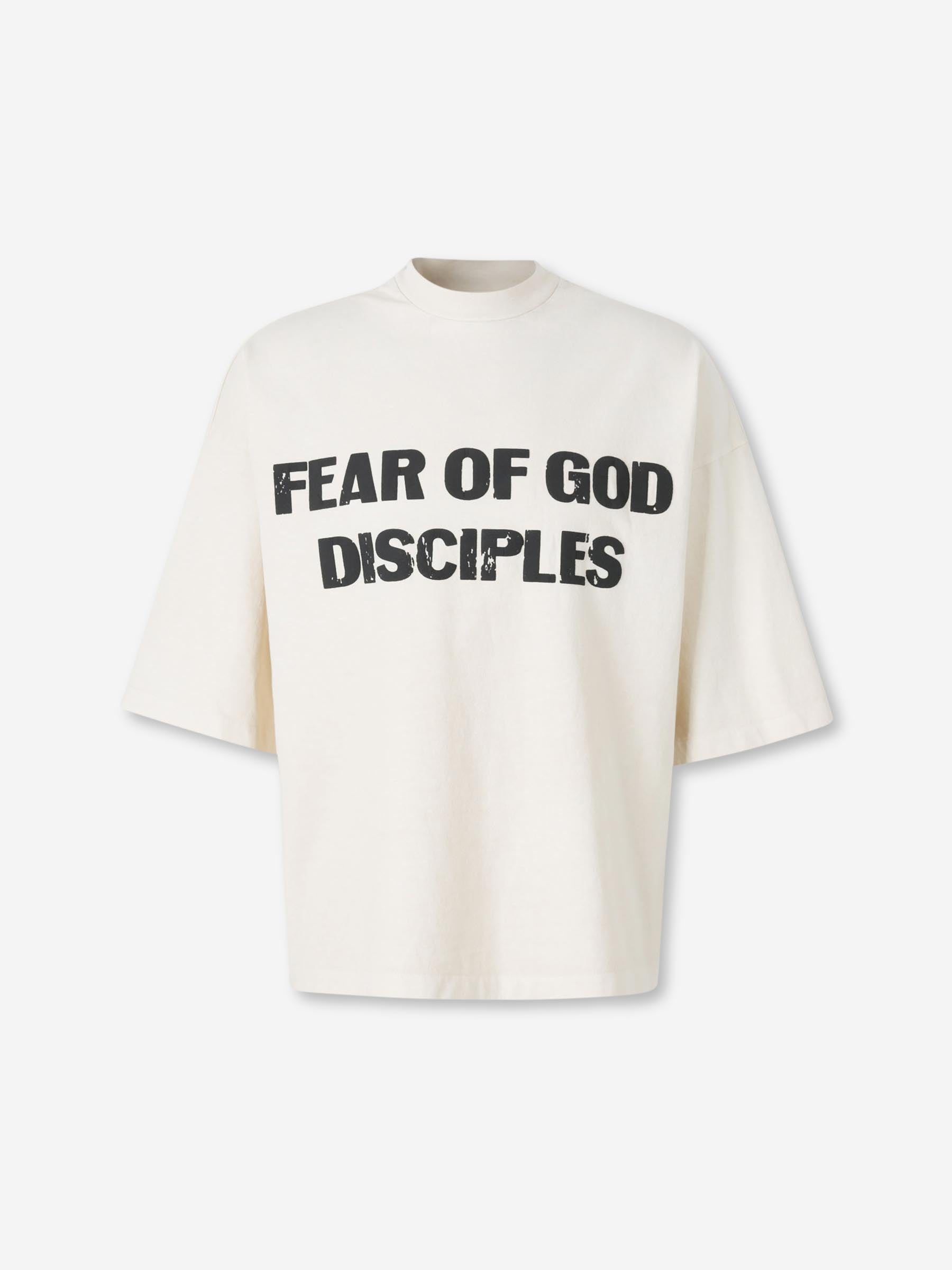 Fear of God Hombre Barcelona Camiseta Cuello Redondo color Crema sku 553-004499 01 - Foto 1
