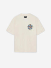 Amiri Hombre Barcelona Camiseta Cuello Redondo color Marfil sku 553-004510 01 - Foto 1