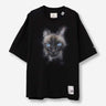 Maison Mihara Yasuhiro Hombre Barcelona Camiseta Cuello Redondo color Negro sku 553-004523 02 - Foto 1