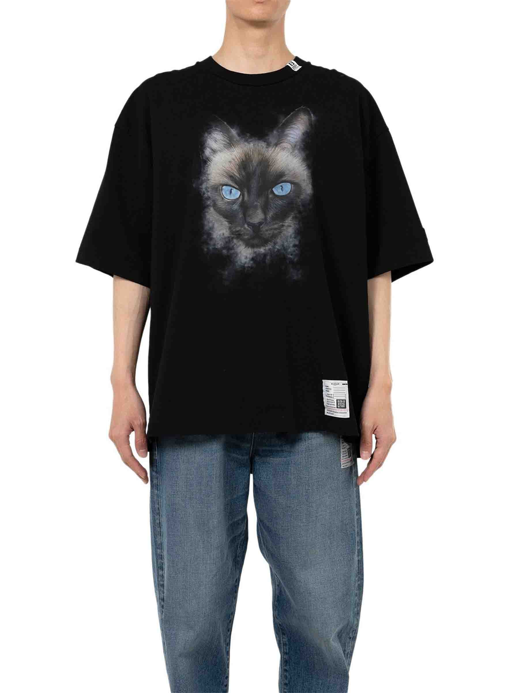 Maison Mihara Yasuhiro Hombre Barcelona Camiseta Cuello Redondo color Negro sku 553-004523 02 - Foto 2