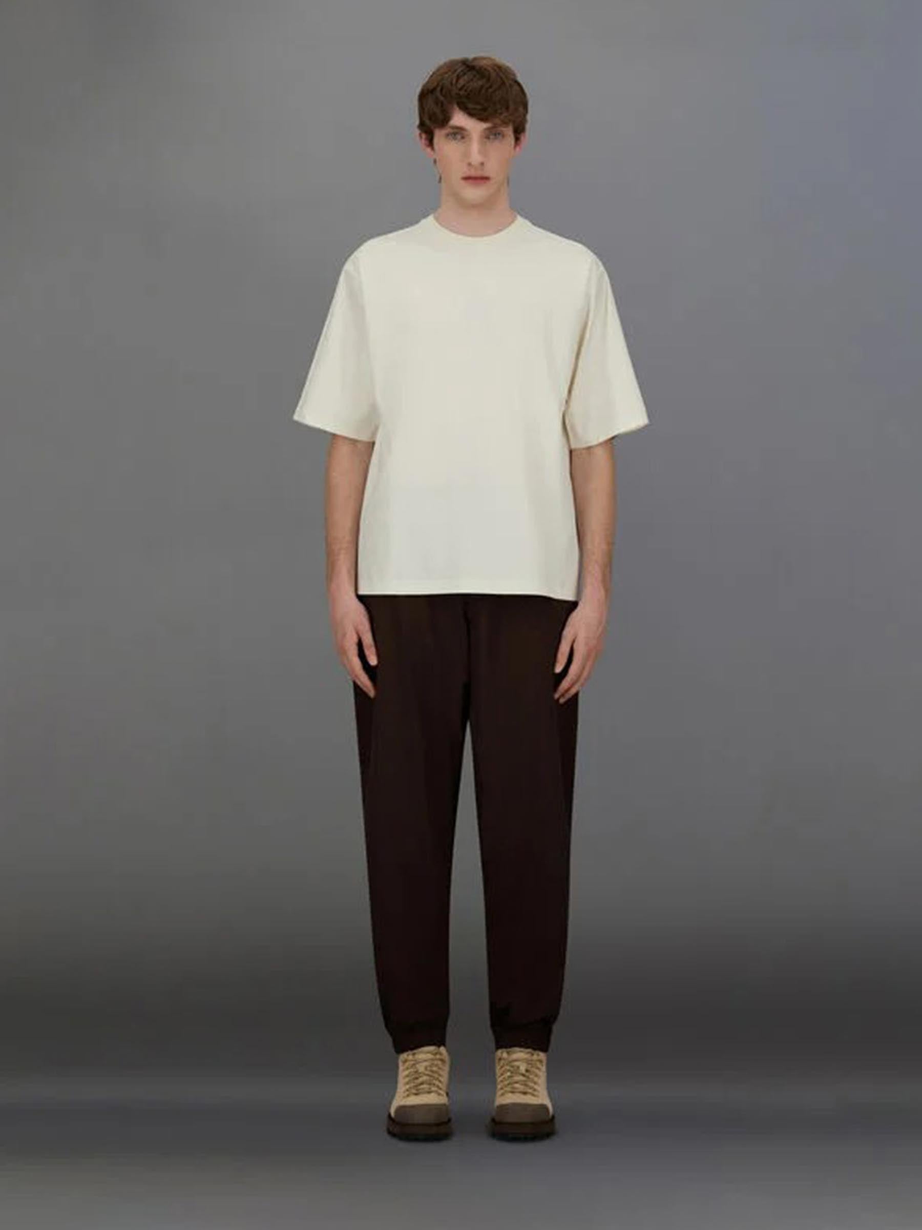 Laminar Hombre Barcelona Camiseta Lisa Algodón color Blanco sku 553-004529 01 - Foto 2