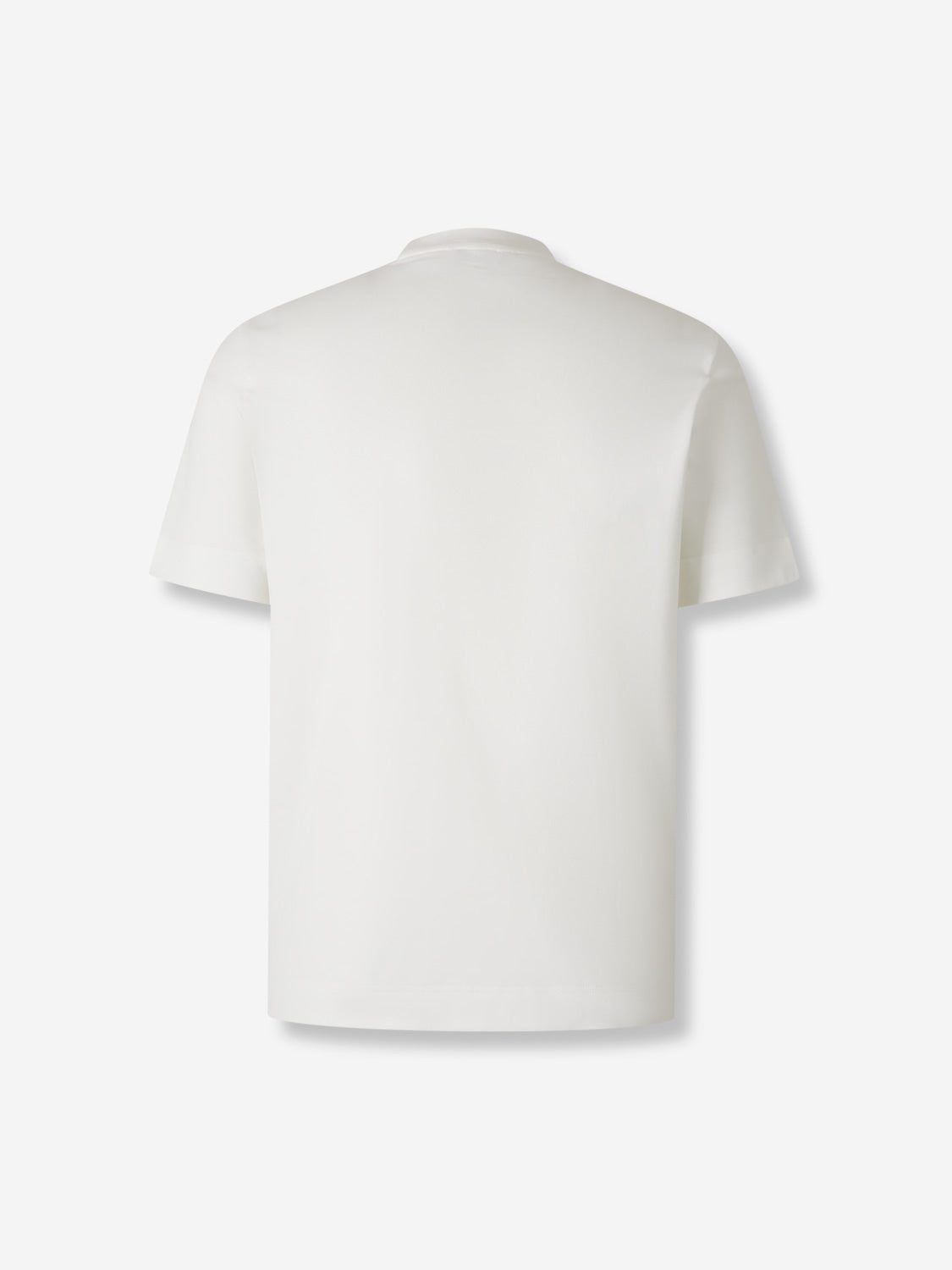 Santa Eulalia Hombre Barcelona Camiseta Lisa Algodón color Blanco sku 553-004530 01 - Foto 2