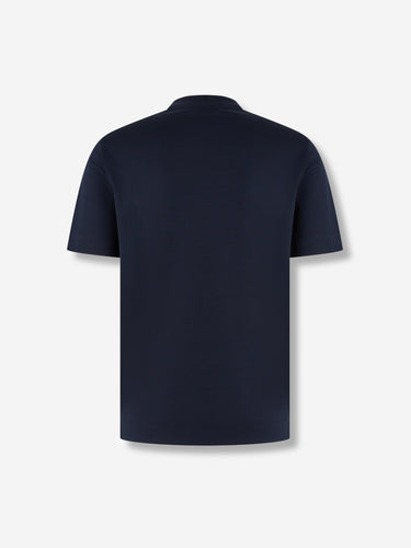 Santa Eulalia Hombre Barcelona Camiseta Manga Corta color Azul Marino sku 553-004530 02 - Foto 2