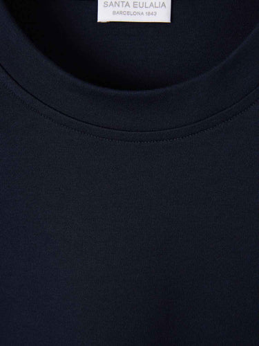 Santa Eulalia Hombre Barcelona Camiseta Manga Corta color Azul Marino sku 553-004530 02 - Foto 3