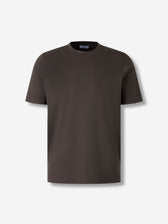 Santa Eulalia Hombre Barcelona Camiseta Lisa Algodón color Marrón Oscuro sku 553-004530 04 - Foto 1