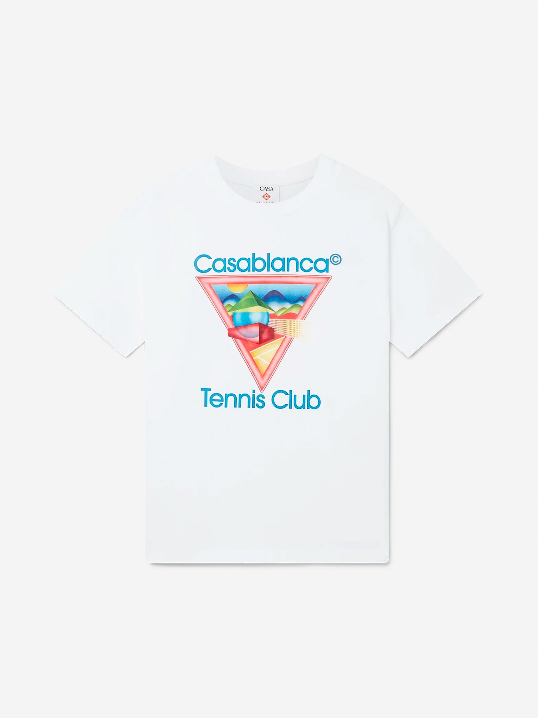 Casablanca Hombre Barcelona Camiseta Cuello Redondo color Blanco sku 553-004532 01 - Foto 1