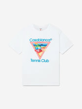 Casablanca Hombre Barcelona Camiseta Cuello Redondo color Blanco sku 553-004532 01 - Foto 1