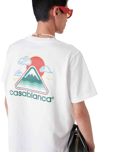 Casablanca Hombre Barcelona Camiseta Cuello Redondo color Blanco sku 553-004536 01 - Foto 3