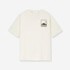 Rhude Hombre Barcelona Camiseta Chevron color Marfil sku 553-004537 01 - Foto 1