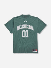 Balenciaga Hombre Barcelona Camiseta Basketball Oversized color Verde Oscuro sku 553-004538 01 - Foto 1
