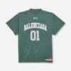 Balenciaga Hombre Barcelona Camiseta Basketball Oversized color Verde Oscuro sku 553-004538 01 - Foto 1