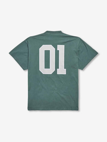 Balenciaga Hombre Barcelona Camiseta Basketball Oversized color Verde Oscuro sku 553-004538 01 - Foto 3