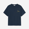 Rhude Hombre Barcelona Camiseta Cuello Redondo color Azul Marino sku 553-004540 01 - Foto 1