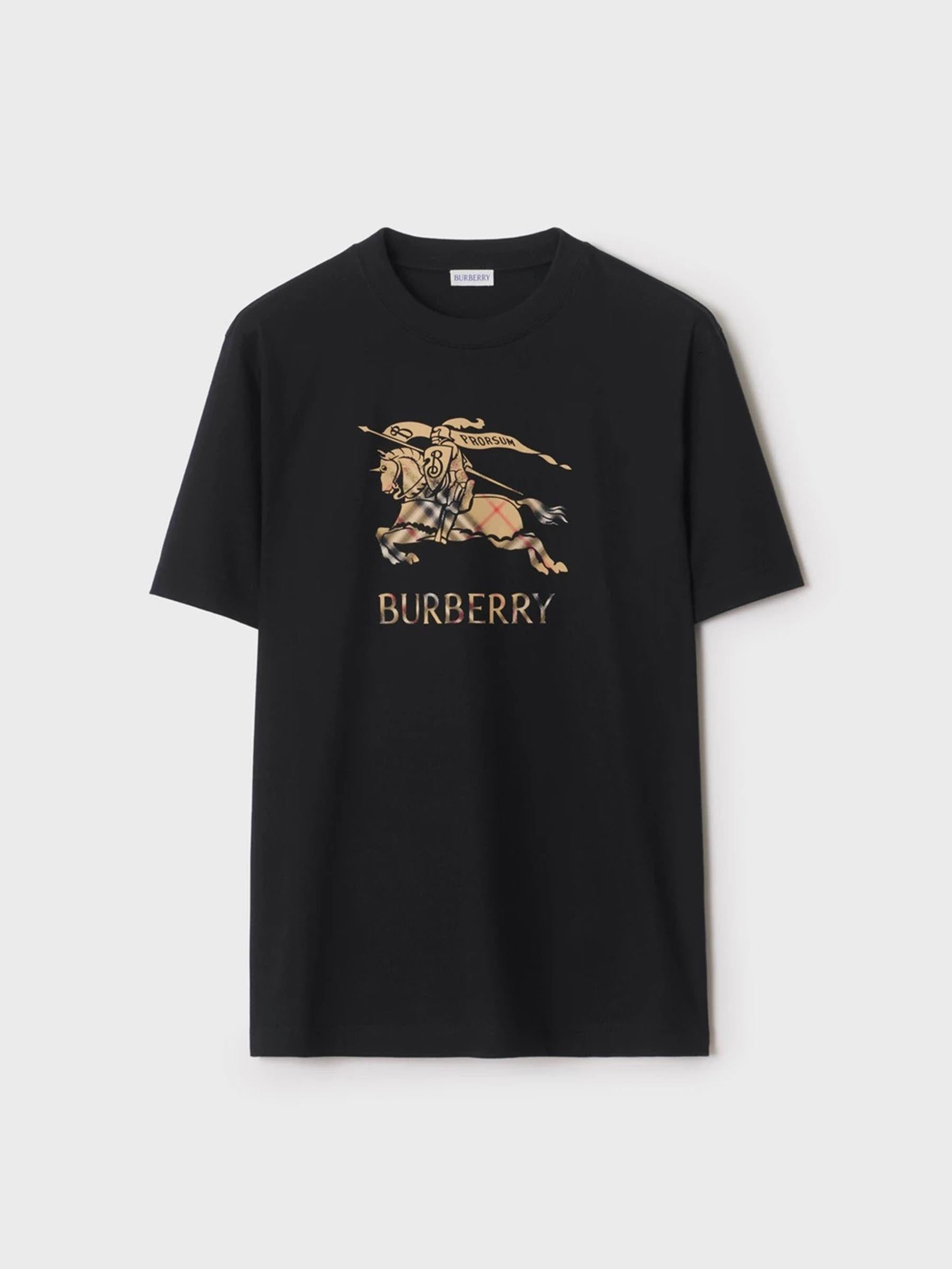 Burberry Hombre Barcelona Camiseta Cuello Redondo color Negro sku 553-004542 01 - Foto 1