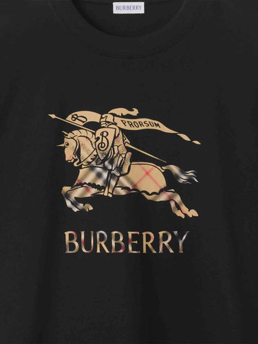 Burberry Hombre Barcelona Camiseta Cuello Redondo color Negro sku 553-004542 01 - Foto 3