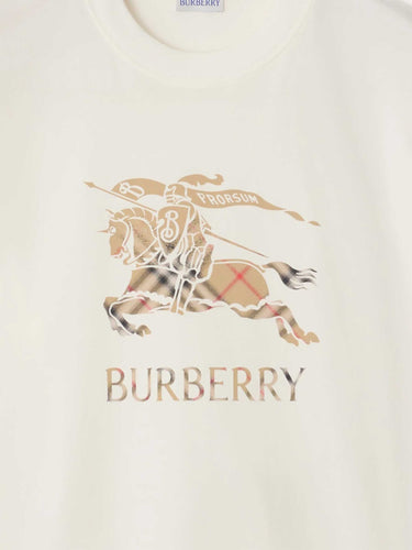 Burberry Hombre Barcelona Camiseta Cuello Redondo color Crema sku 553-004543 01 - Foto 3