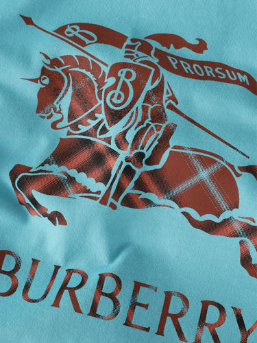 Burberry Hombre Barcelona Camiseta de Burberry color Azul Neón sku 553-004544 01 - Foto 3