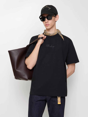 Burberry Hombre Barcelona Camiseta Cuello Redondo color Negro sku 553-004546 01 - Foto 1