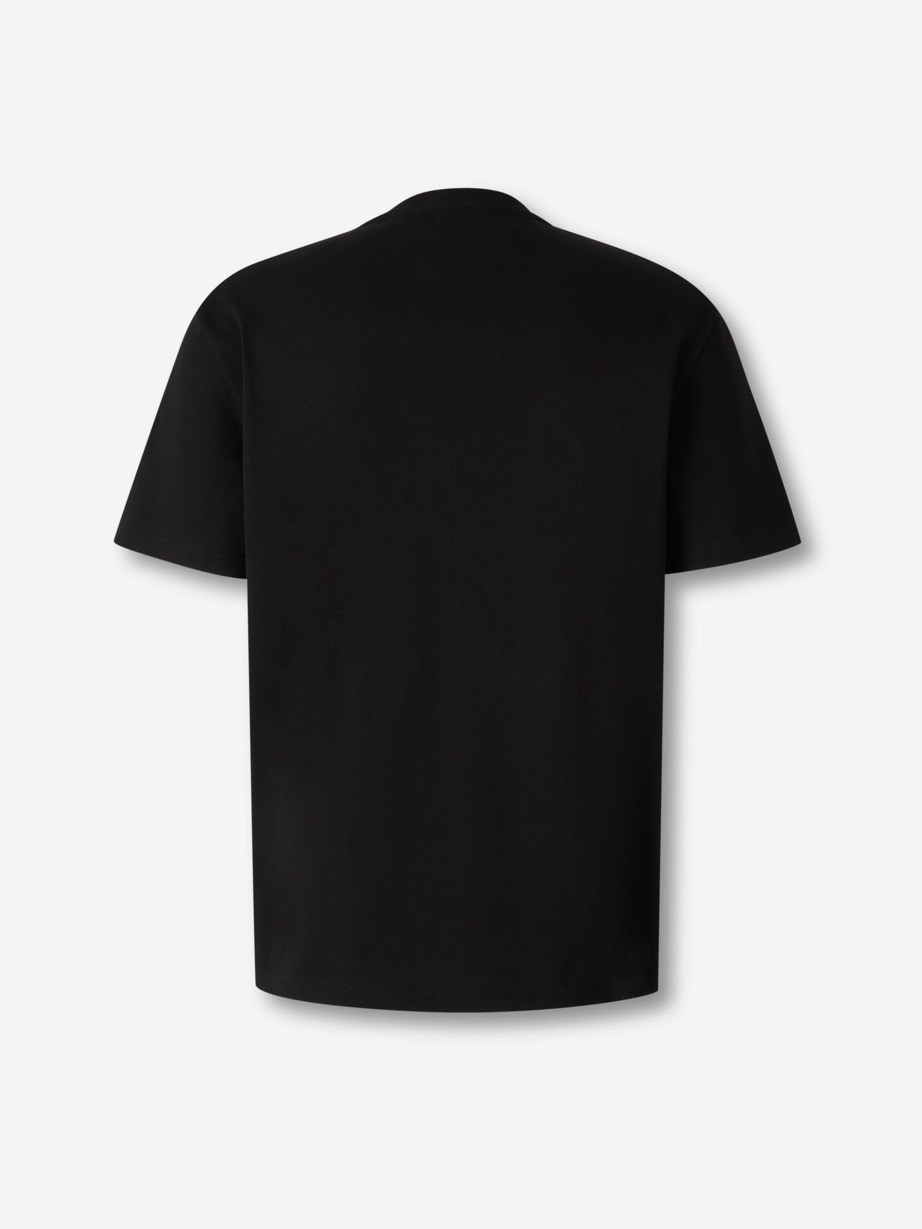 Jil Sander Hombre Barcelona Camiseta Cuello Redondo color Negro sku 553-004550 01 - Foto 2