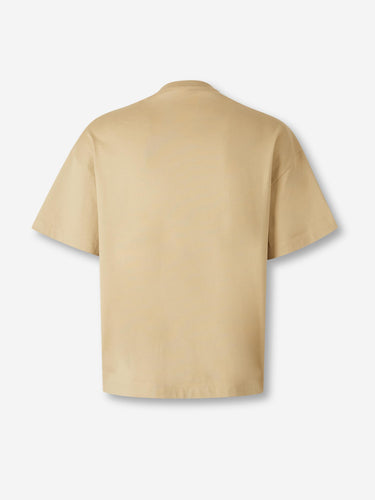 Jil Sander Hombre Barcelona Camiseta Cuello Redondo color Beige sku 553-004552 01 - Foto 2