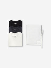 Jil Sander Hombre Barcelona Camisetas Pack 3 color Negro sku 553-004553 01 - Foto 1