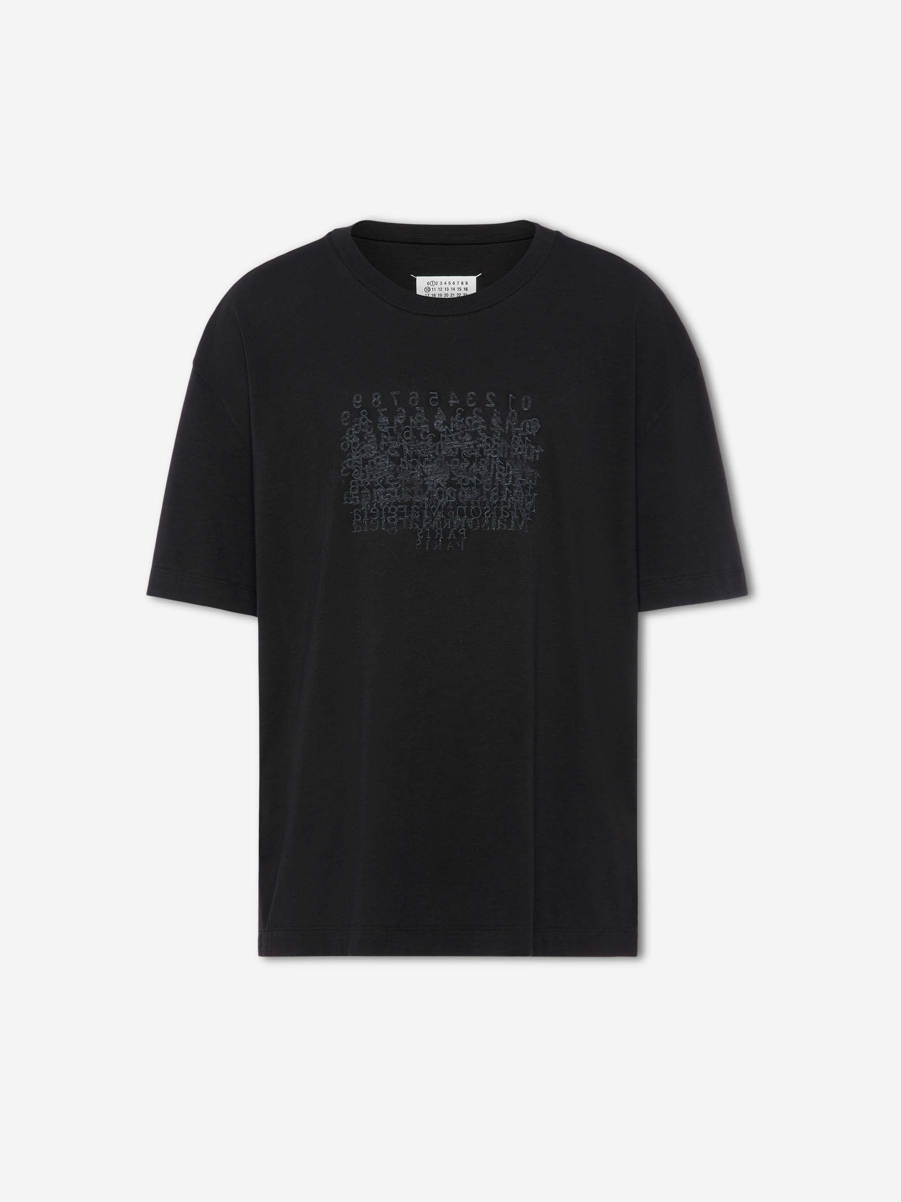 Maison Margiela Hombre Barcelona Camiseta Gráfica Algodón color Negro sku 553-004554 01 - Foto 1
