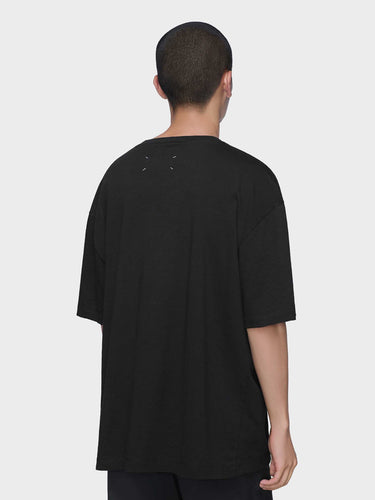 Maison Margiela Hombre Barcelona Camiseta Gráfica Algodón color Negro sku 553-004554 01 - Foto 3