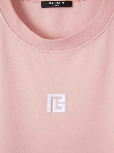Balmain Hombre Barcelona Camiseta Cuello Redondo color Rosa sku 553-004559 02 - Foto 3