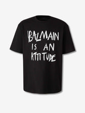 Balmain Hombre Barcelona Camiseta Cuello Redondo color Negro sku 553-004561 02 - Foto 1