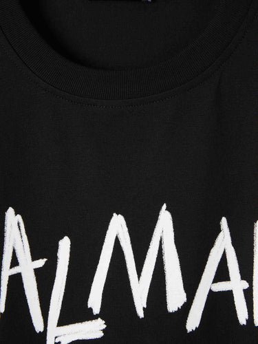 Balmain Hombre Barcelona Camiseta Cuello Redondo color Negro sku 553-004561 02 - Foto 3